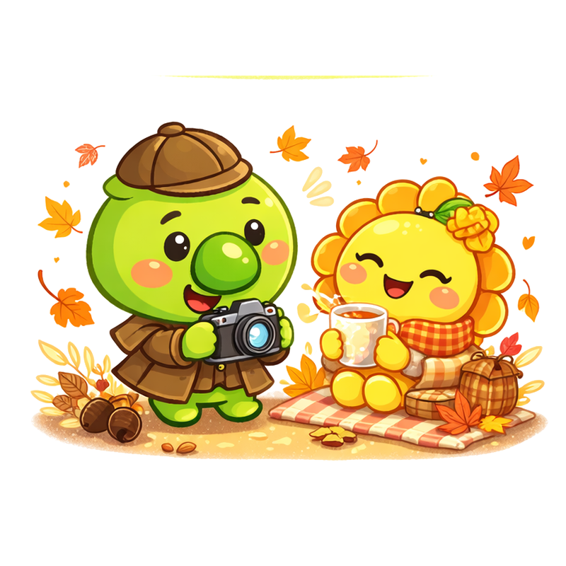 ハナくんとカオリちゃん