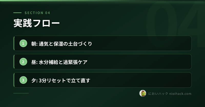 実践フローのまとめ